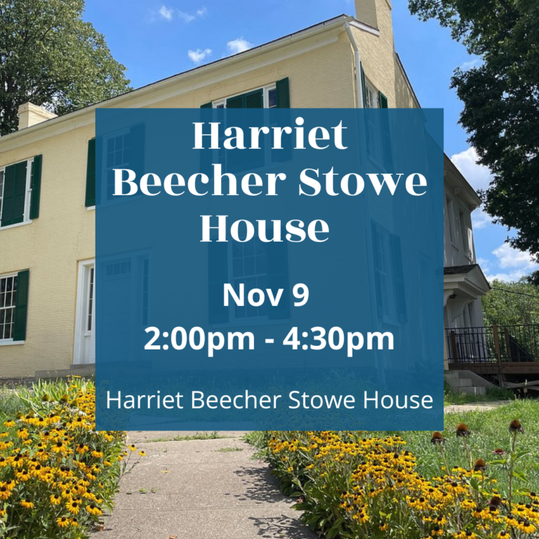 11/9: Harriet Beecher Stowe