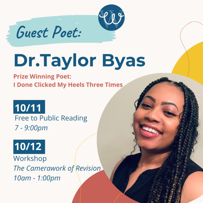 10/12: Taylor Byas Workshop 