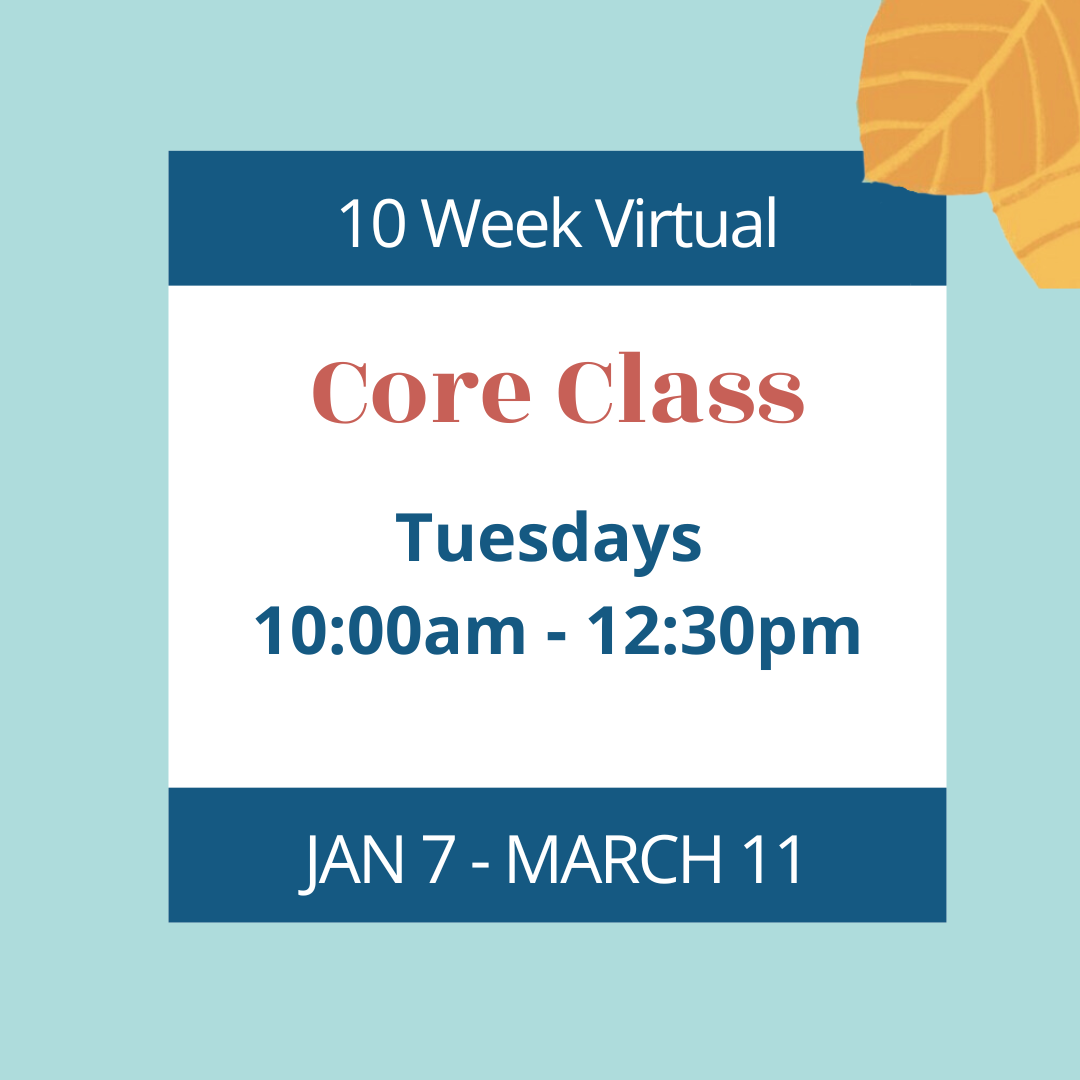 TUES Afternoon Virtual Core Class Sally